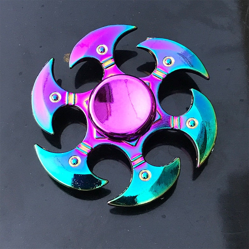 Rainbow Metal Finger Spinner R118 Bearing Spinner Toy