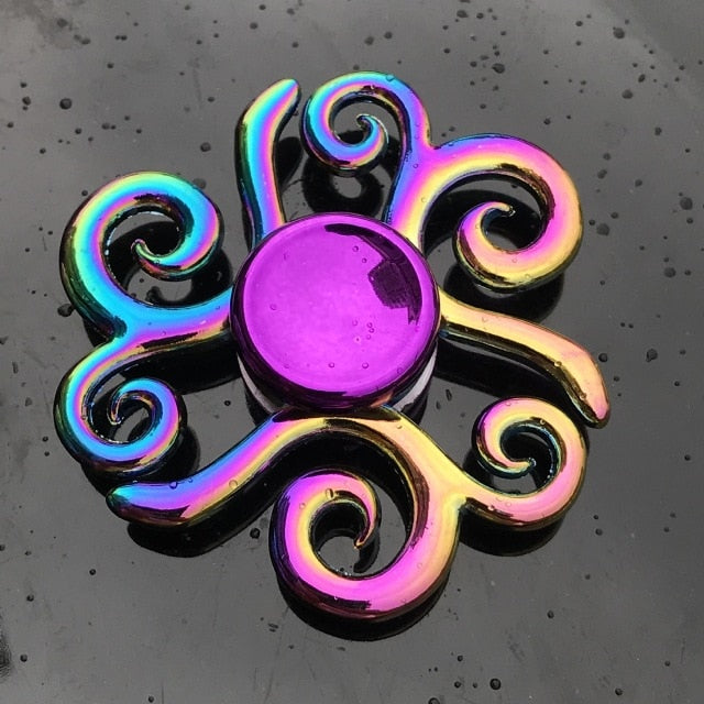 Rainbow Metal Finger Spinner R118 Bearing Spinner Toy