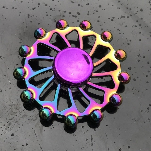 Rainbow Metal Finger Spinner R118 Bearing Spinner Toy