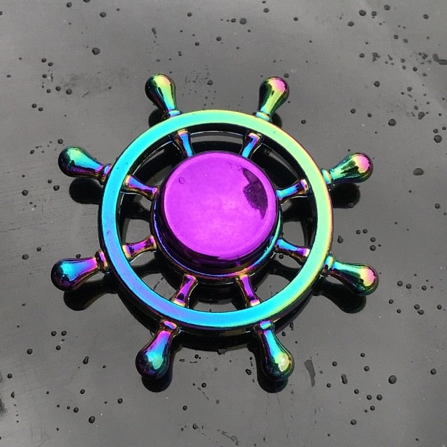 Rainbow Metal Finger Spinner R118 Bearing Spinner Toy