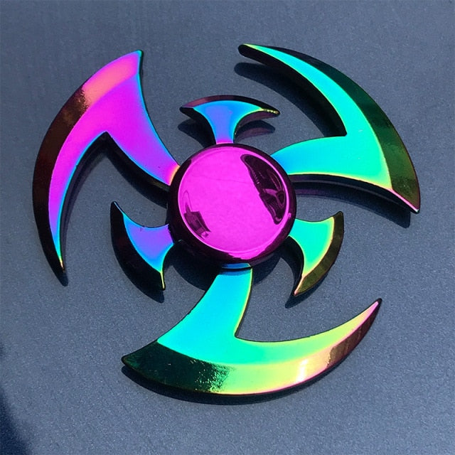 Rainbow Metal Finger Spinner R118 Bearing Spinner Toy