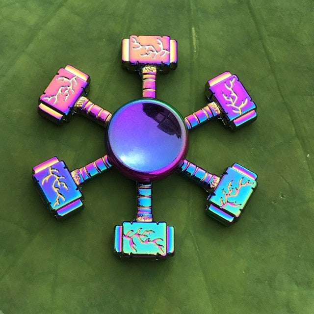 Rainbow Metal Finger Spinner R118 Bearing Spinner Toy