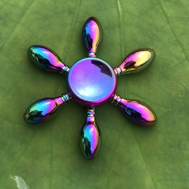 Rainbow Metal Finger Spinner R118 Bearing Spinner Toy