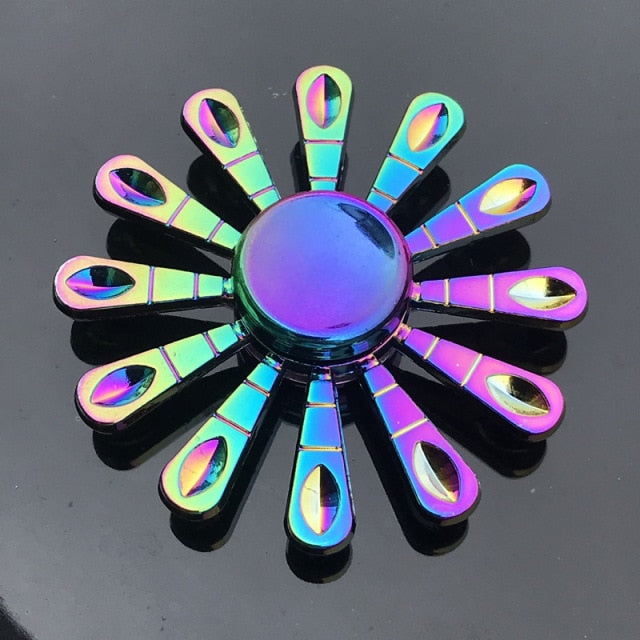 Rainbow Metal Finger Spinner R118 Bearing Spinner Toy