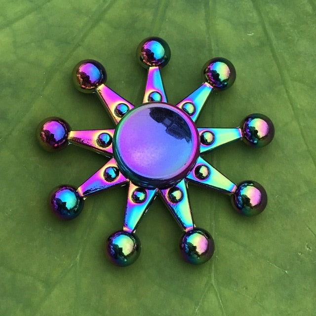 Rainbow Metal Finger Spinner R118 Bearing Spinner Toy