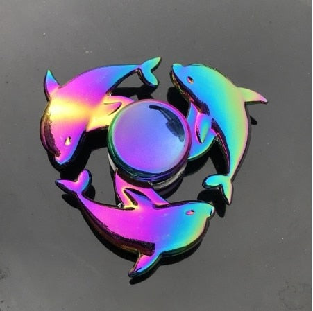 Rainbow Metal Finger Spinner R118 Bearing Spinner Toy