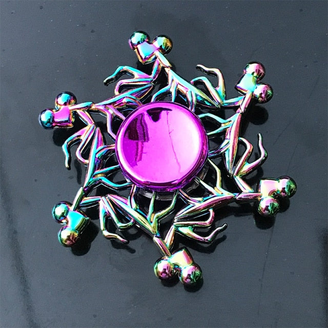 Rainbow Metal Finger Spinner R118 Bearing Spinner Toy