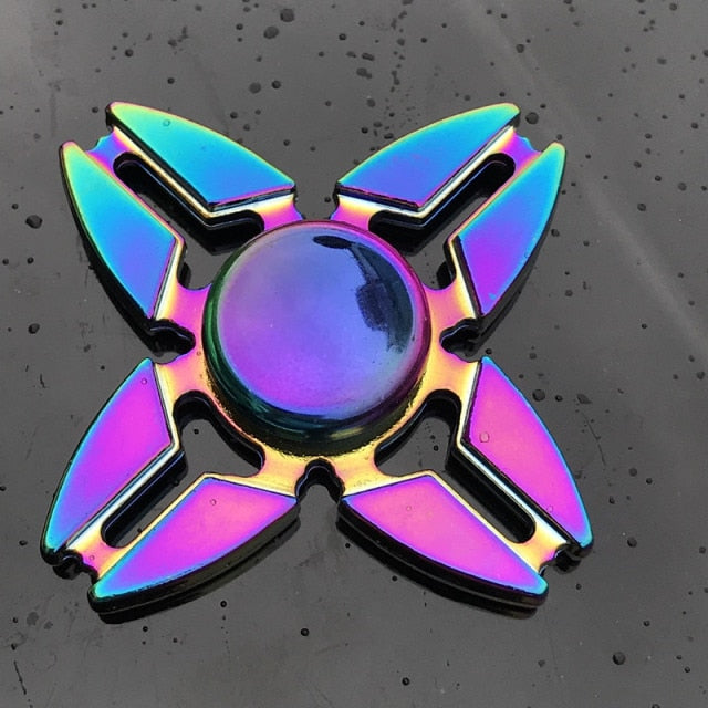 Rainbow Metal Finger Spinner R118 Bearing Spinner Toy