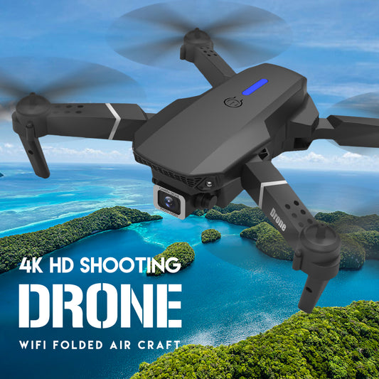 New Quadcopter E88 Pro WIFI Drone With Wide Angle HD 4K 1080P RC Foldable Quadcopter
